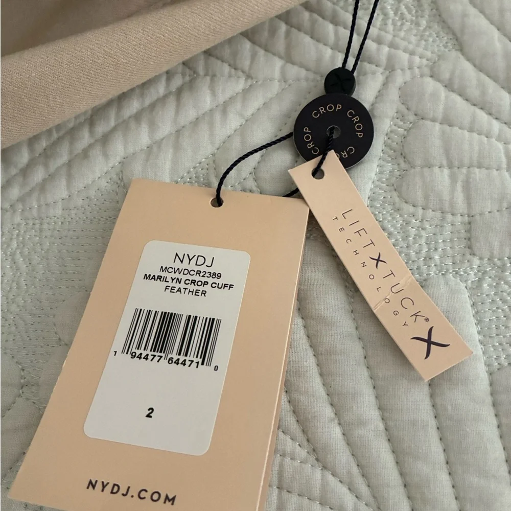 NYDJ Marilyn Crop Cuff Jeans NWT - Picture 12 of 12